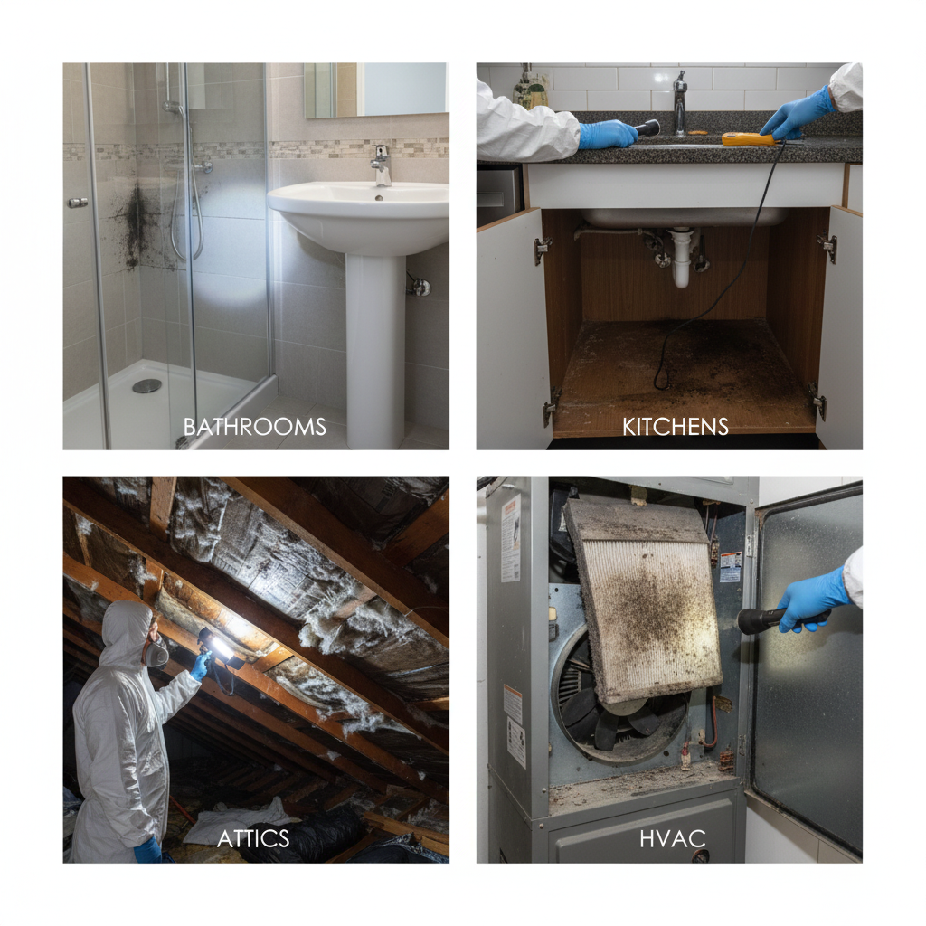 Common inspection areas