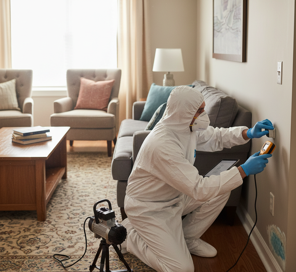 Residential mold inspection