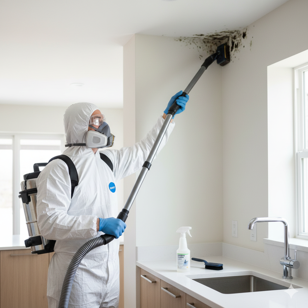 Mold removal process