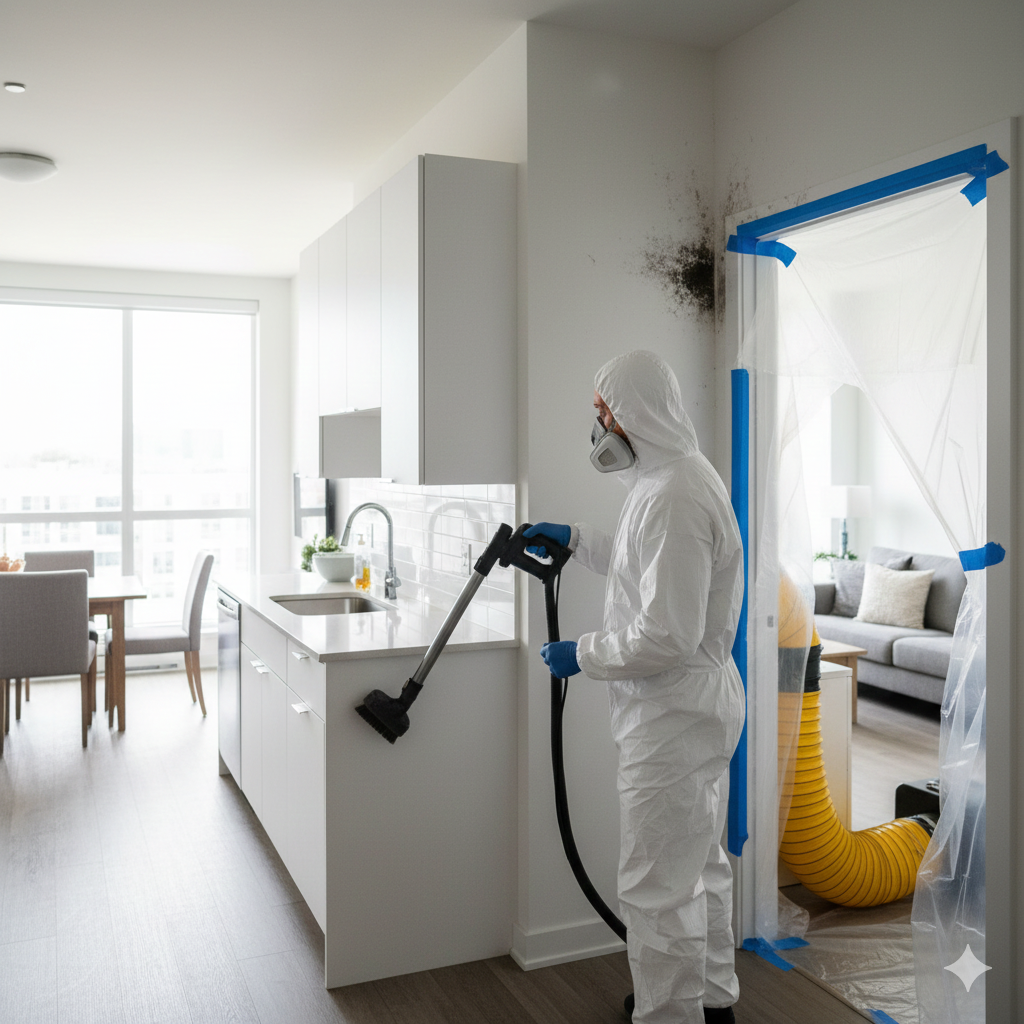 Residential mold removal